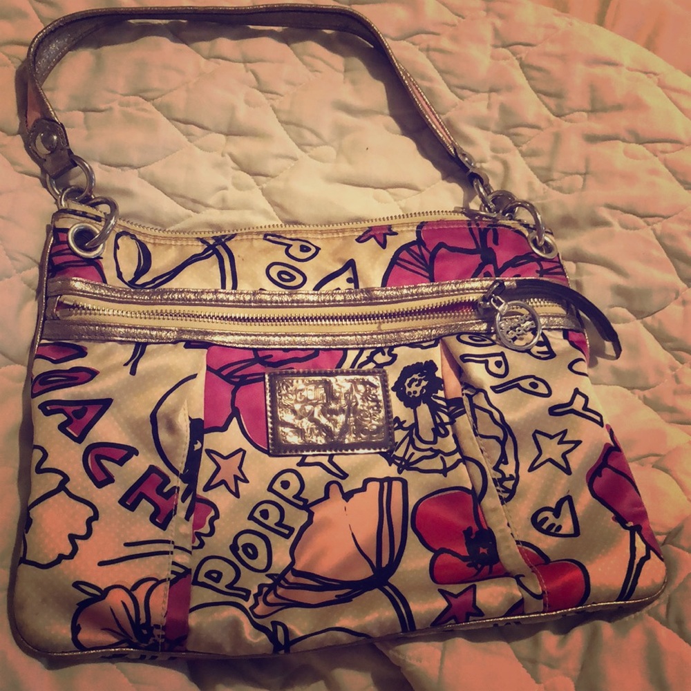 Coach poppy handbag